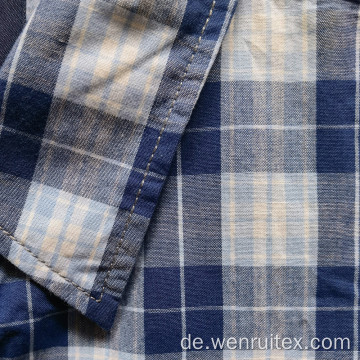 Plaid Herren Langarm Shirt 100% Baumwolle Daily Shirts